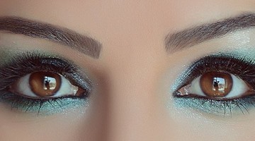 مكياج العيون البنية للمحجبات